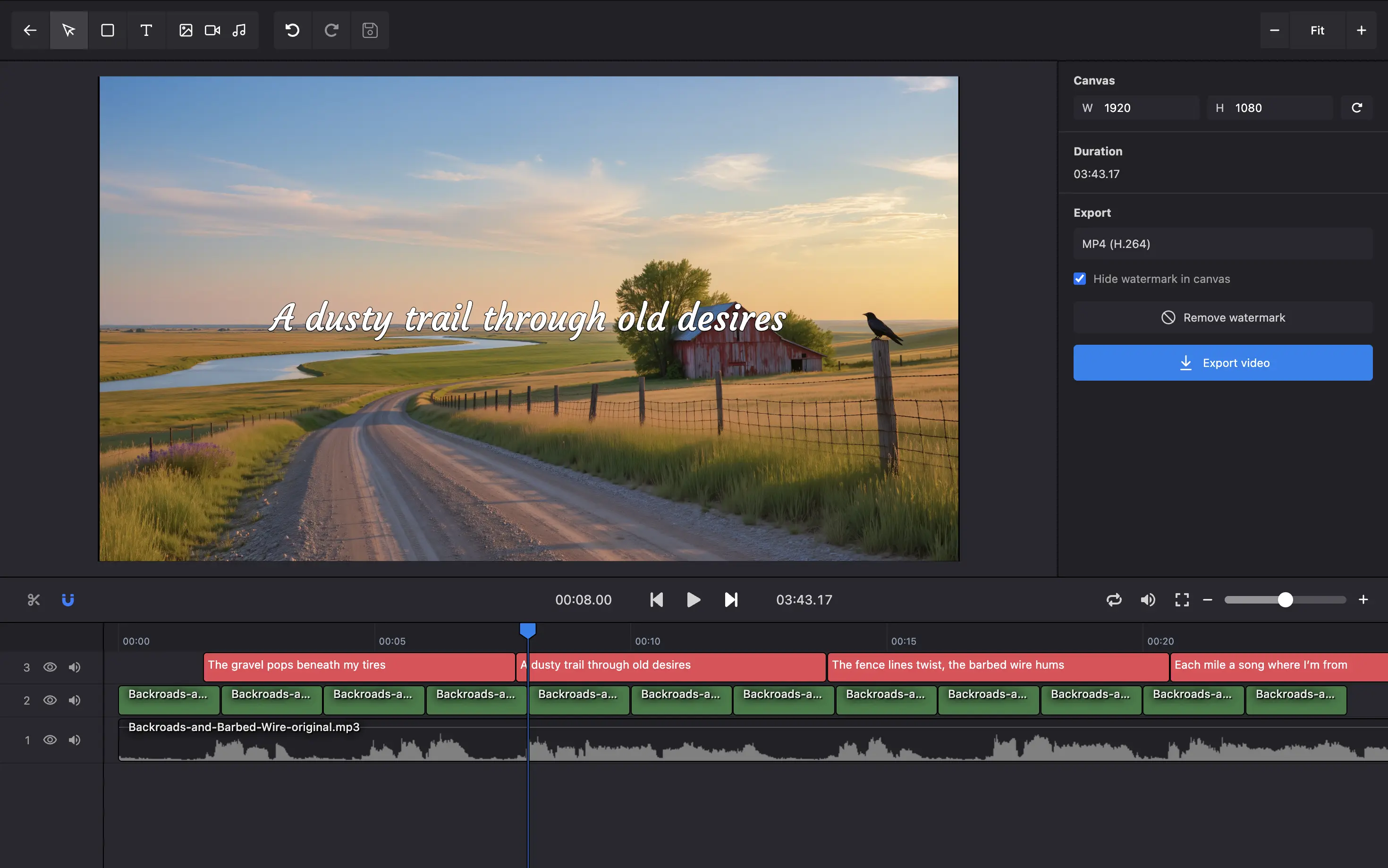 Importing LRC file into Karadeo