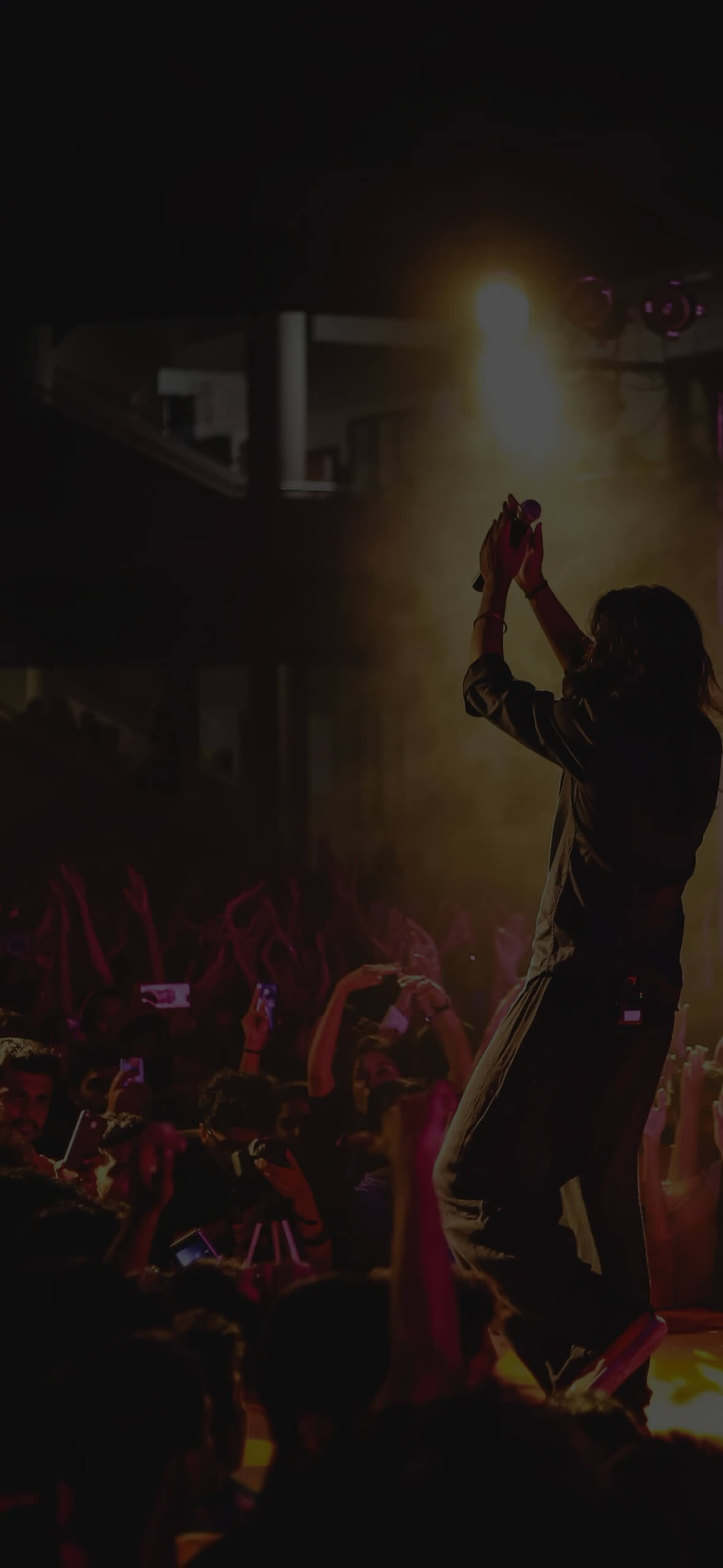 Mobile login background