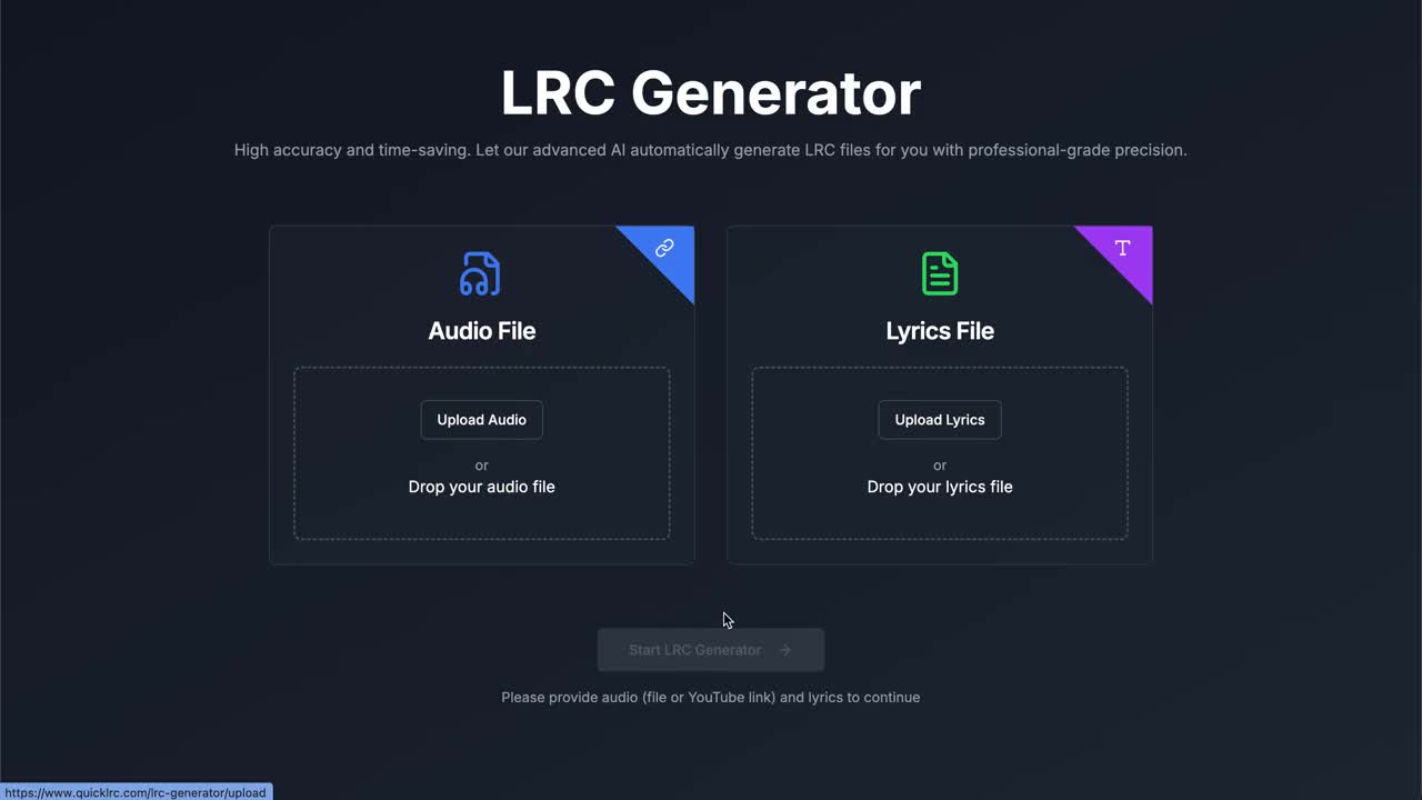 LRC Generator Tutorial